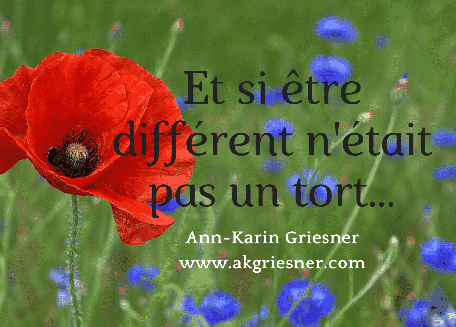 Et si être différent n’était pas un tort …